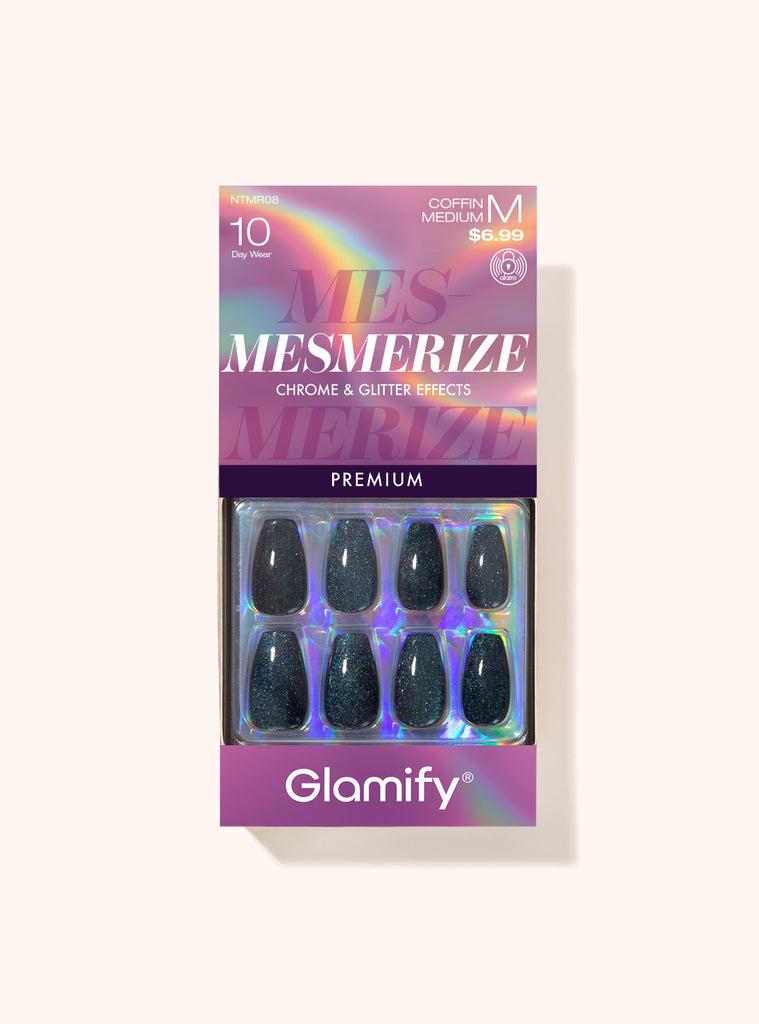 absolute new york NTMR08 Mesmerize Premium Press On Nails - Coffin Medium
