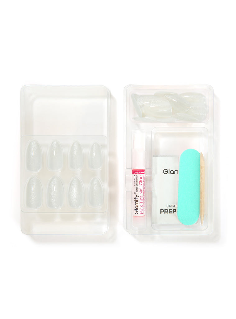 Absolute New York NTNK01 Naked Press On Nails - Almond Medium