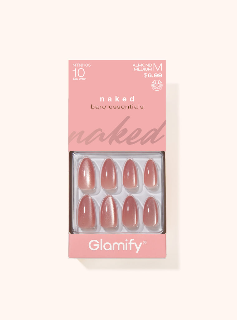 absolute new york NTNK05 Naked Press On Nails - Almond Medium