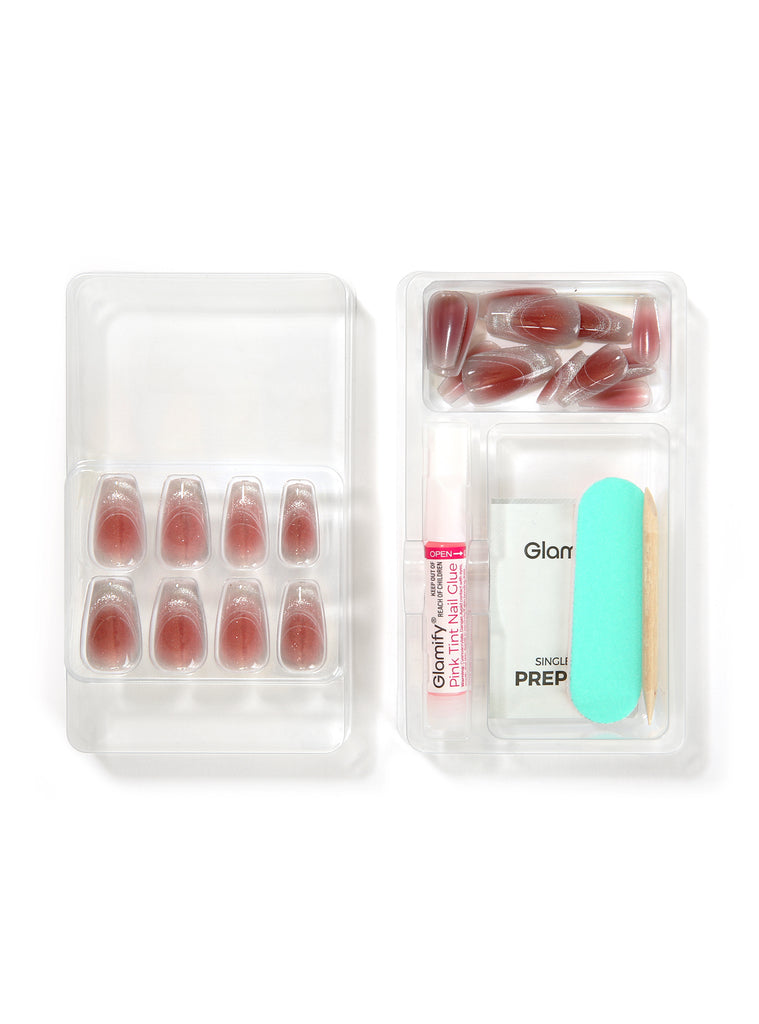 Absolute New York NTTS02 Trendsetter Press On Nails - Coffin Medium