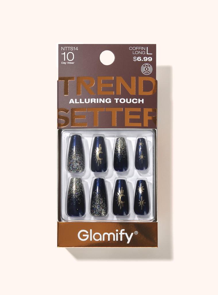 absolute new york NTTS14 Trendsetter Press On Nails - Coffin Long