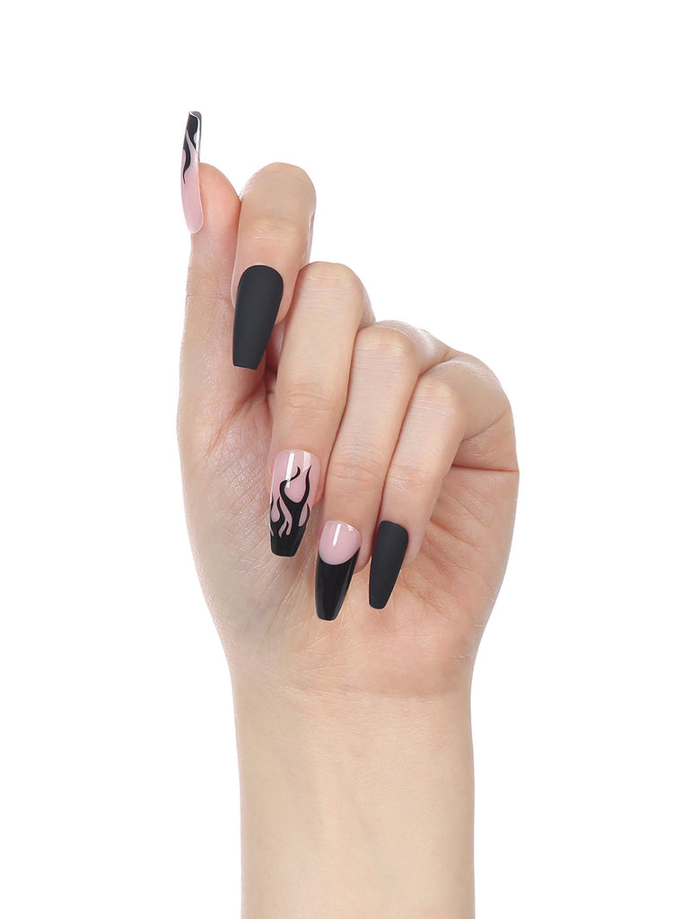 Absolute New York NTTS15 Trendsetter Press On Nails - Coffin Long