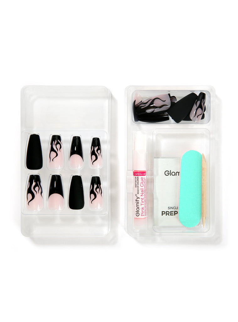 Absolute New York NTTS15 Trendsetter Press On Nails - Coffin Long