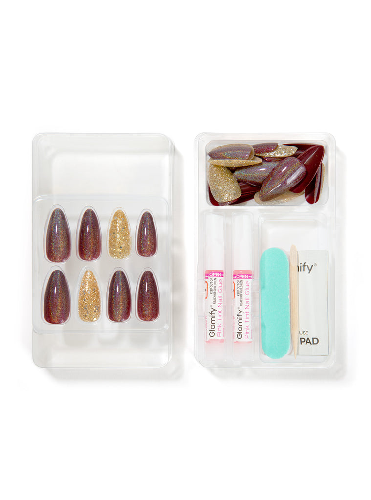 Absolute New York NTYT01 Yours Truly Press On Nails - Almond Long