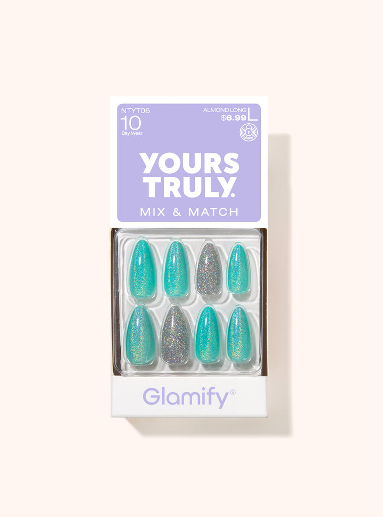 absolute new york NTYT06 Yours Truly Press On Nails - Almond Long