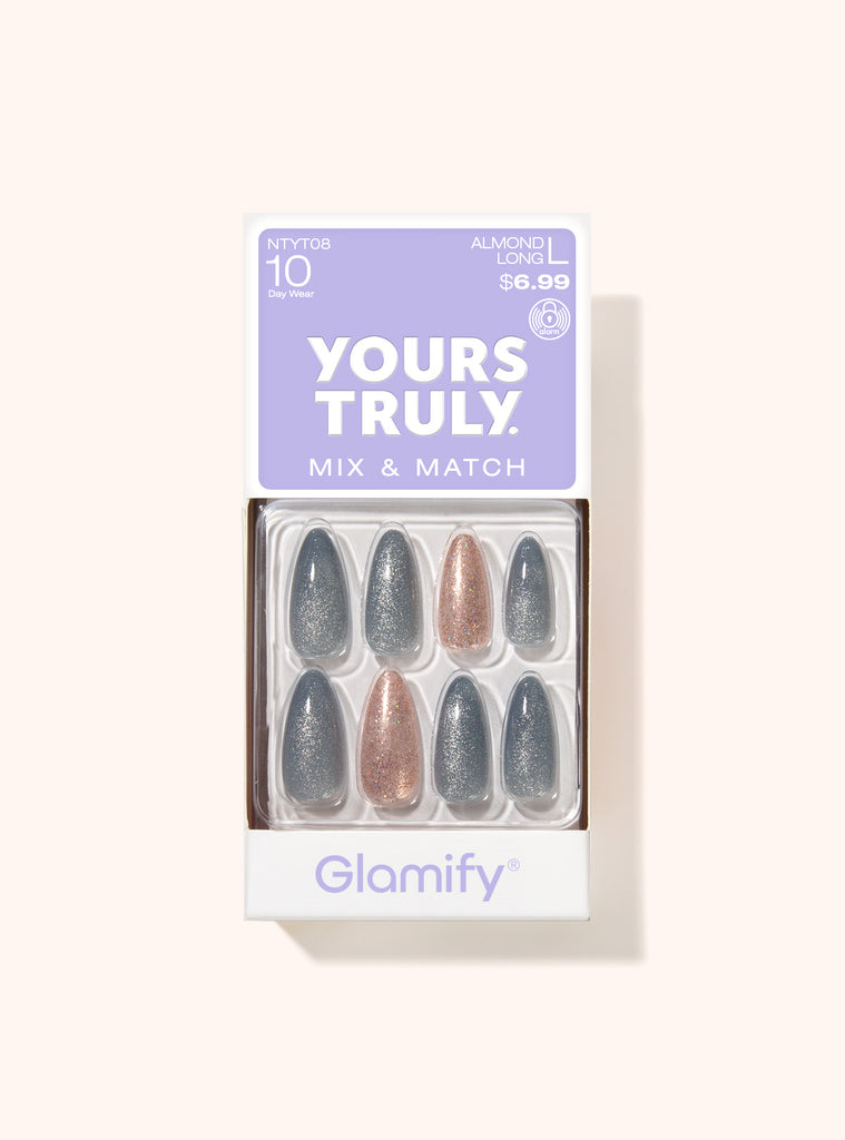 absolute new york NTYT08 Yours Truly Press On Nails - Almond Long