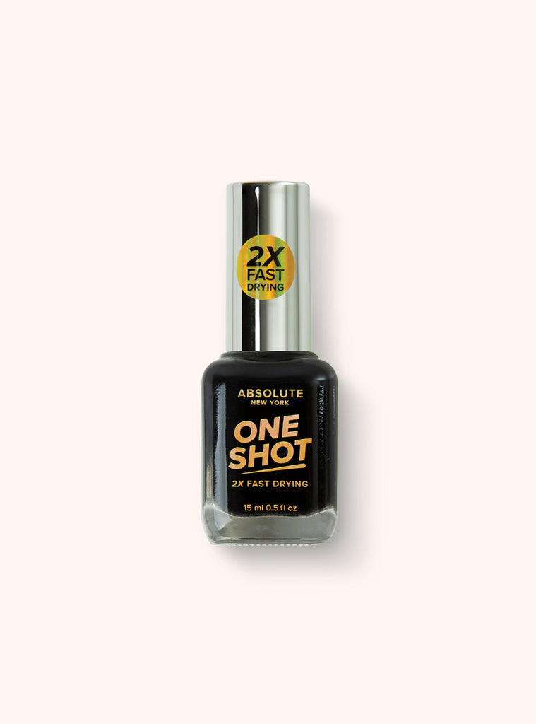 absolute new york One Shot Nail Polish - Absolute Black