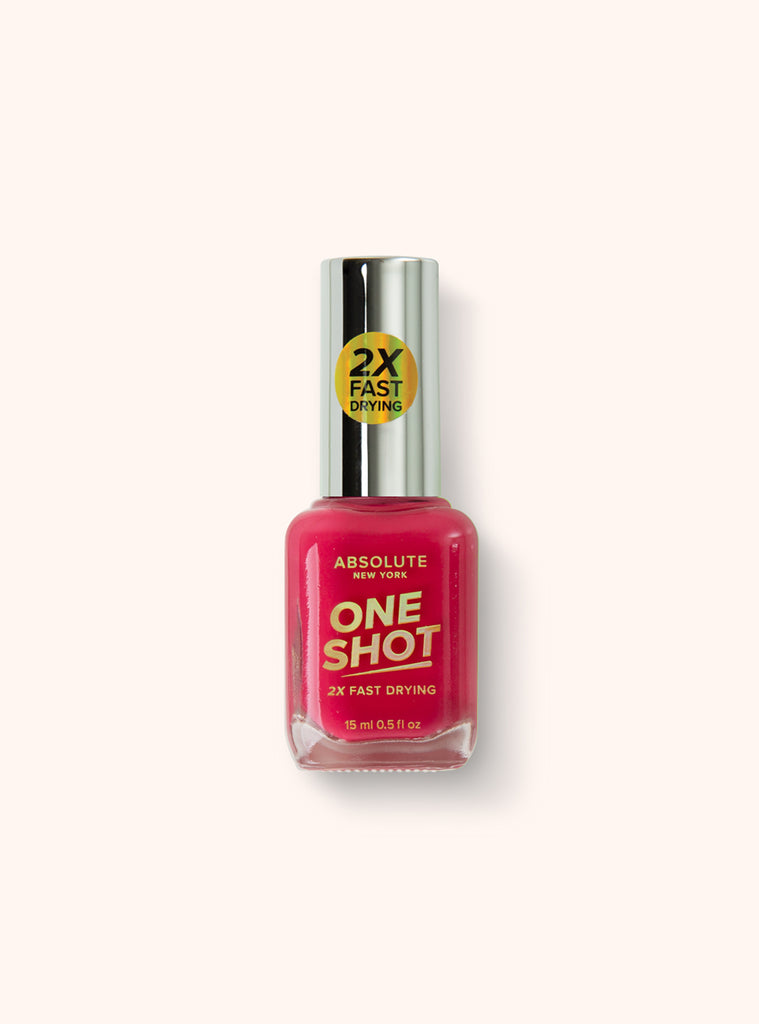 absolute new york One Shot Nail Polish - Blooming Pink