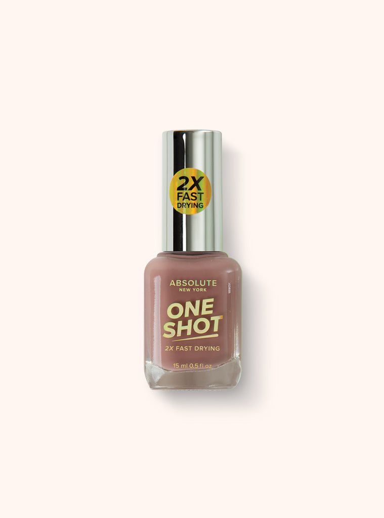 absolute new york One Shot Nail Polish - Cocoa Lavender