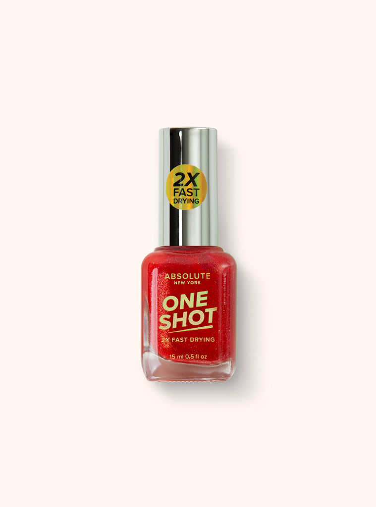 absolute new york One Shot Nail Polish - Ornament Red