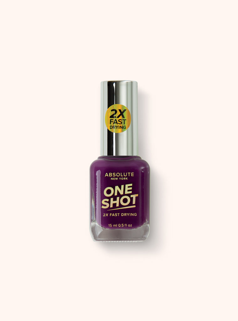 absolute new york One Shot Nail Polish - Velvet Purple