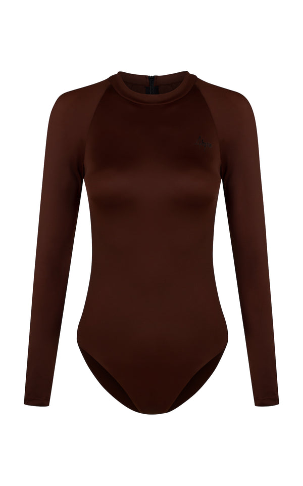 abysse Ama - Reef Brown Long Sleeve Surfsuit