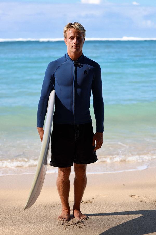 Abysse Buttons Front Zip Vest Ocean 2/2 Mm