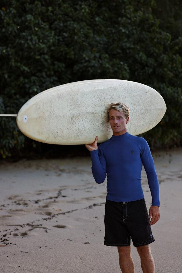 Abysse Buzzy Back Zip Top Ocean 2/2 Mm