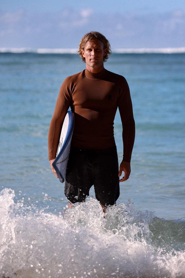 abysse Buzzy Back Zip Top Reef 2/2 mm