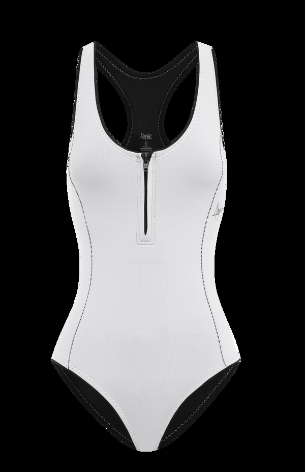 Abysse Elle One-Piece Foam White