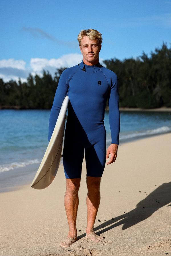 abysse Flippy Long Sleeve Short Leg Ocean 2/2 mm