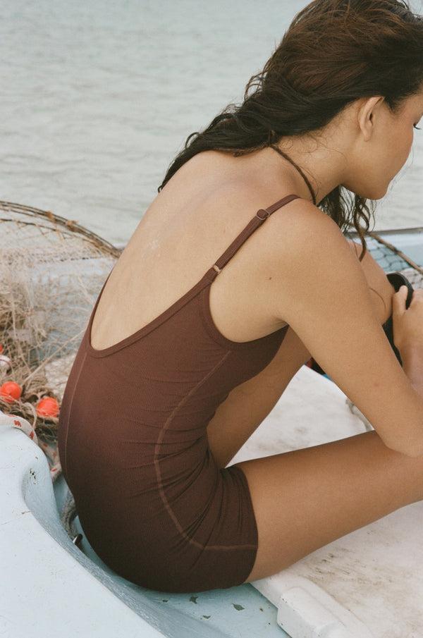 Abysse Hawkins Bodysuit - Coco Rib