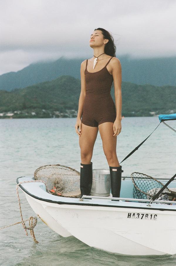 abysse Hawkins Bodysuit - Coco Rib