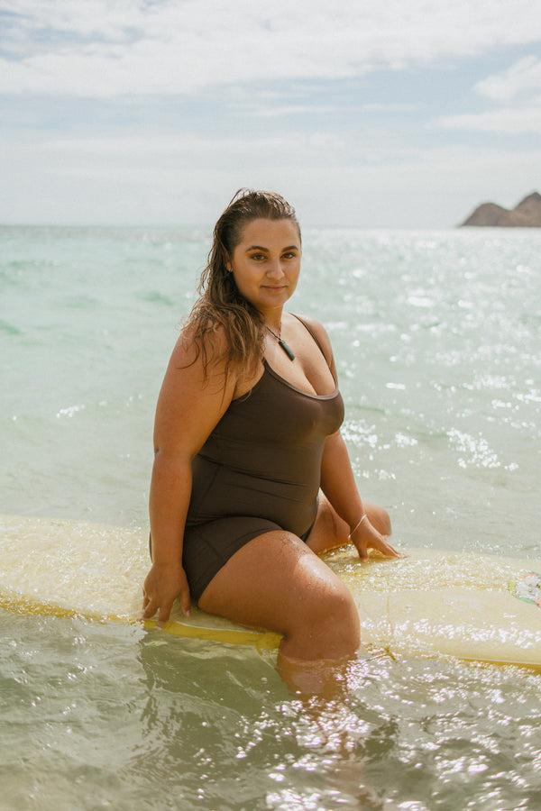 Abysse Hawkins Bodysuit - Reef Brown