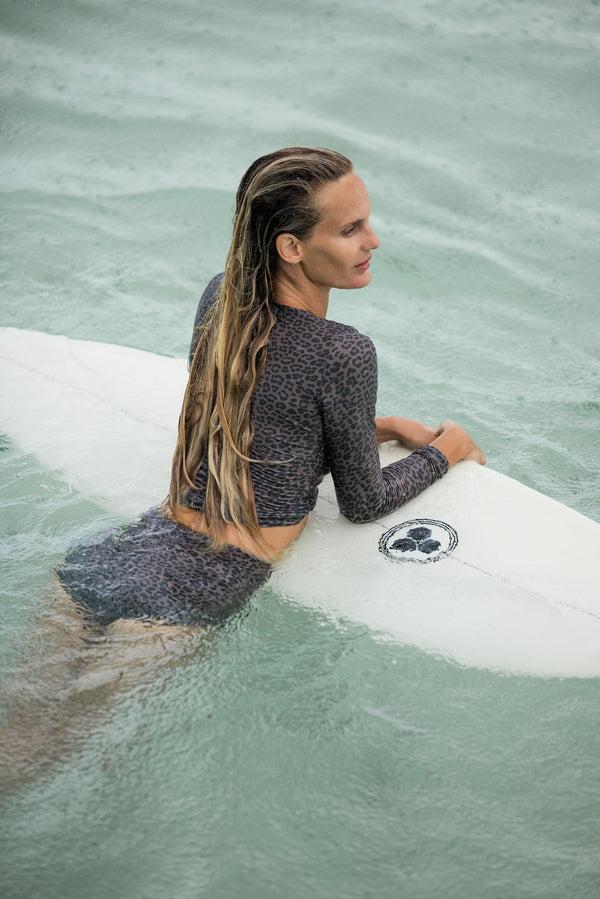 abysse Hoffman Bikini Short Abysse X Roark - Leopard