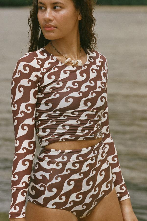 Abysse Hoffman Bikini Short - Wave