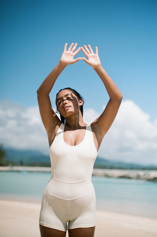 abysse Kelea - Dune-Rib | Short Bodysuit