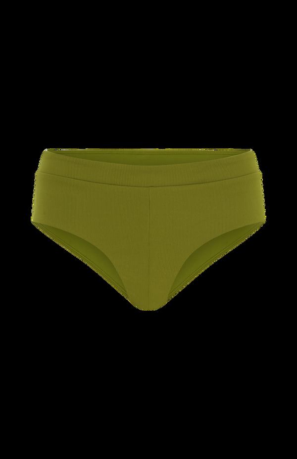 Abysse Malia Bikini Bottom - Palm Rib