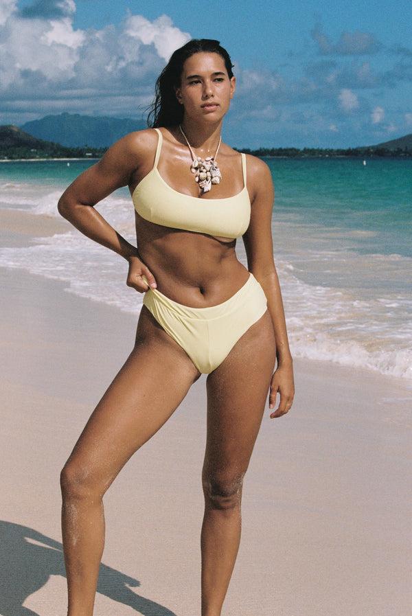 Abysse Malia Bikini Bottom - Vanilla