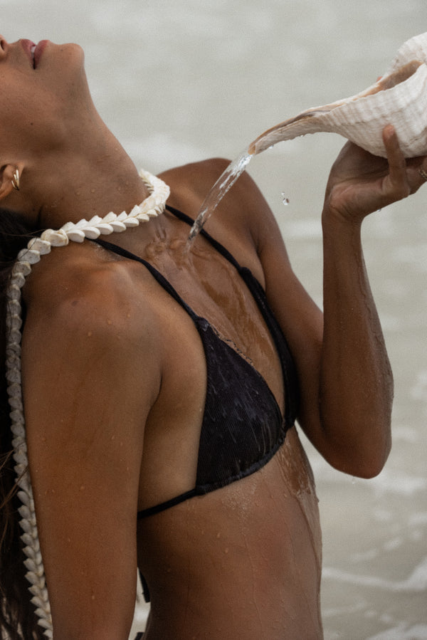 abysse Maya Top - Jet-rib