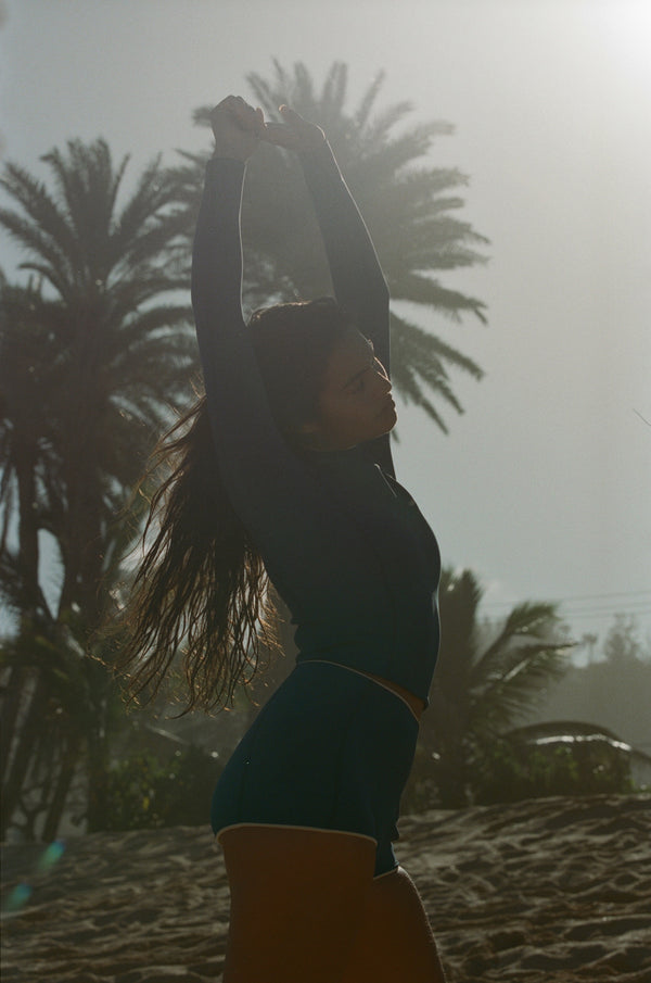 Abysse Pam Rash Guard Ocean