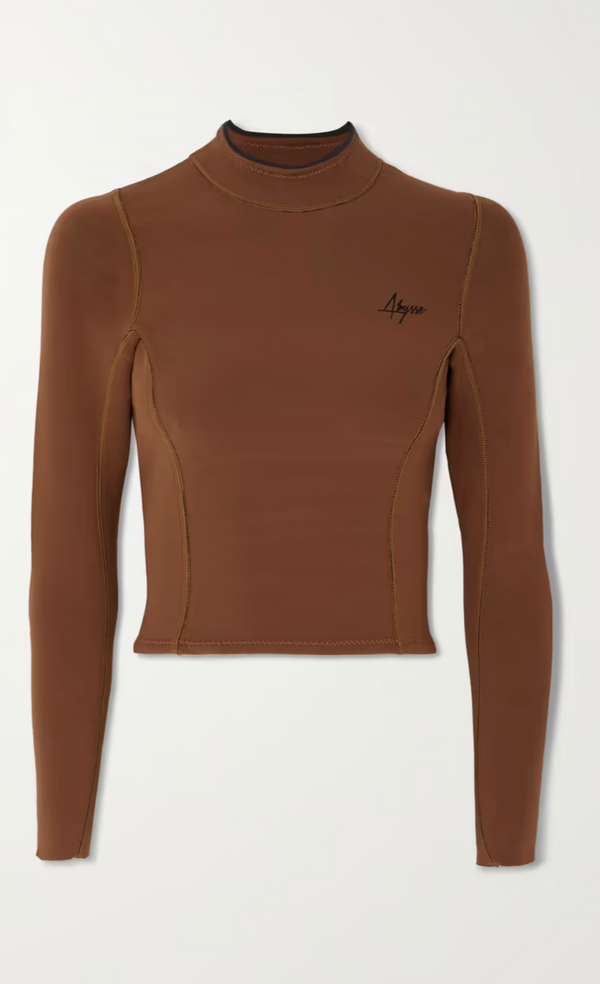 Abysse Pam Rash-Guard Reef Brown