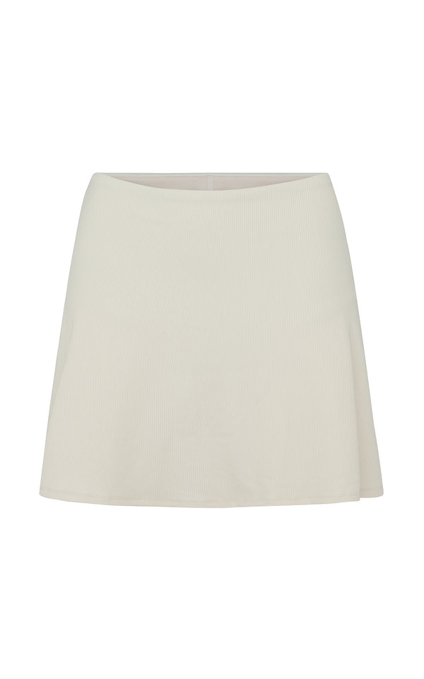 Abysse Skeeter Mini Skirt - Salt