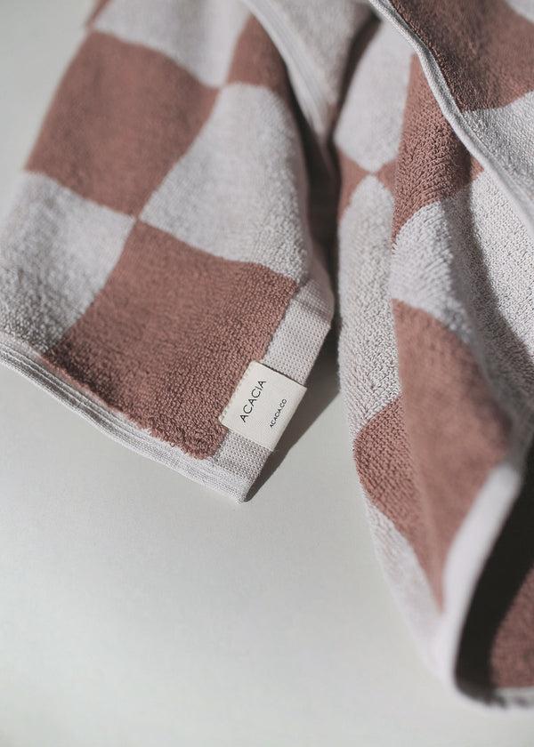 Acacia ACACIA TOWEL Pin Stripe Logo