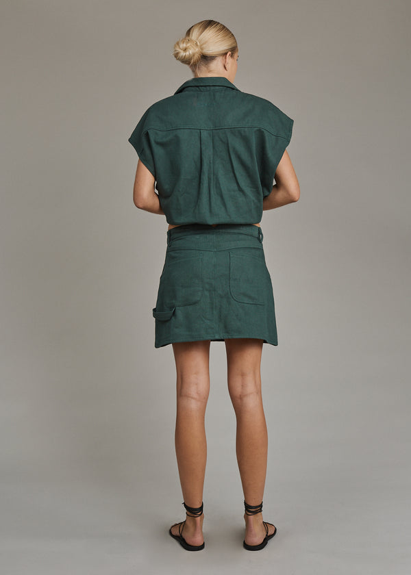 Acacia ACE DENIM SKIRT - SUMMER 2025 Fir