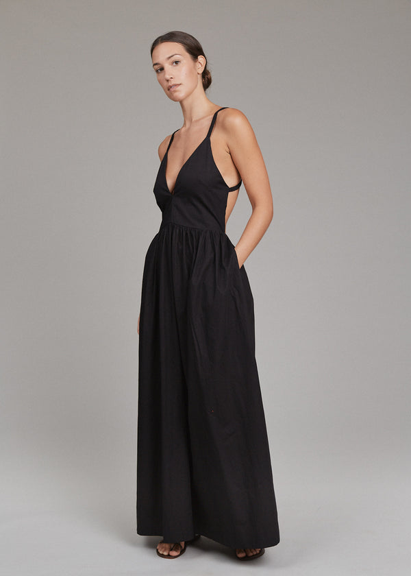 acacia ADELA DRESS - SPRING 2025 Black