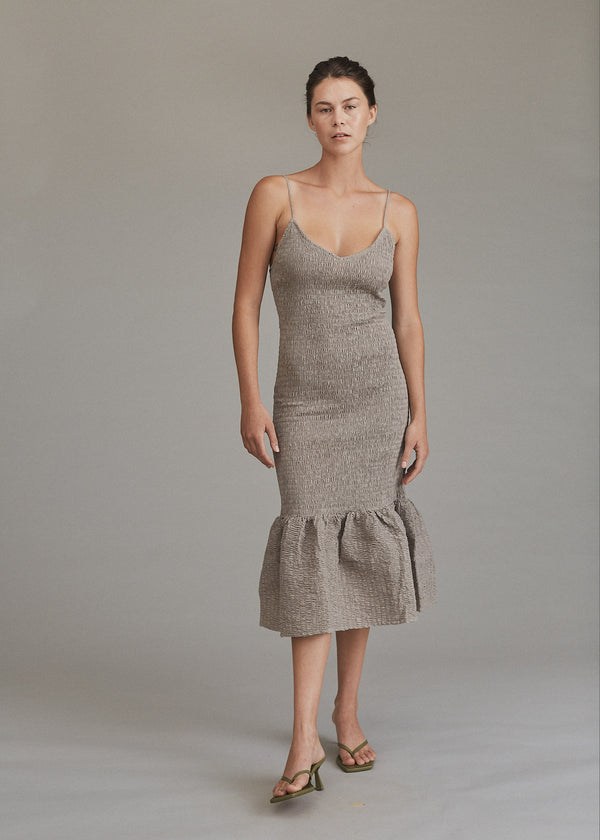 acacia ADRIAN DRESS - RESORT 2024 Pebble