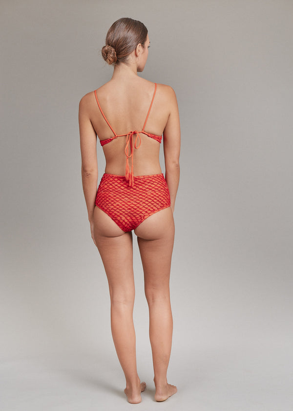 Acacia AERIS CROCHET TOP - SPRING 2025 Saffron