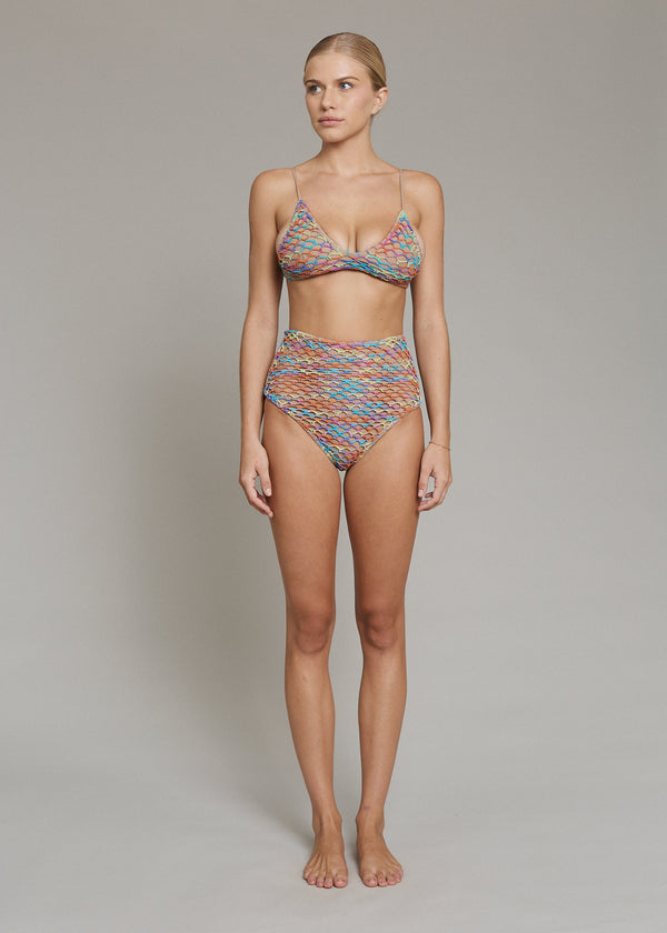 acacia AERIS CROCHET TOP - SUMMER 2025 Multi Sludgy