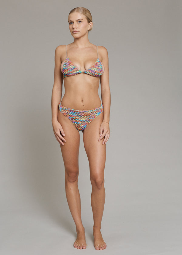 acacia BAJA CROCHET TOP - SUMMER 2025 Multi Sludgy