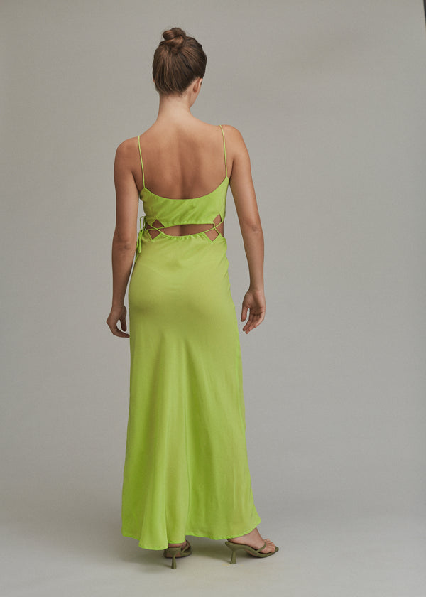 Acacia BRUNA DRESS - FALL 2024 Wasabi