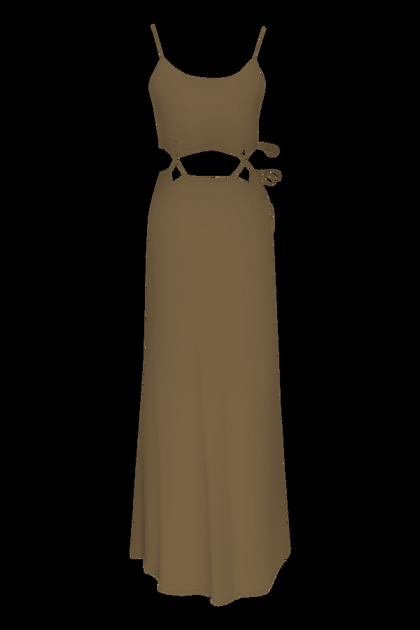 Acacia BRUNA DRESS - FALL 2024 Wasabi