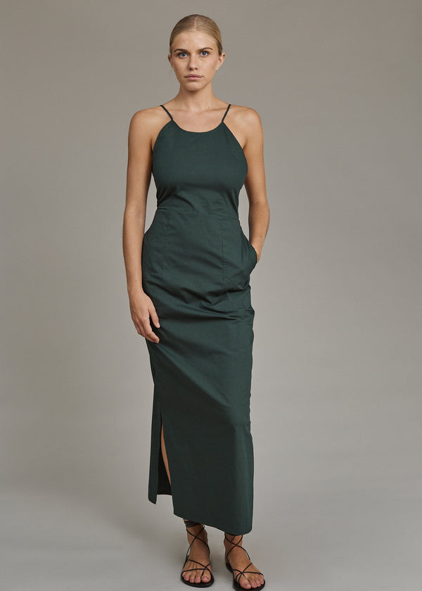 acacia BRYNN DRESS - SUMMER 2025 Fir