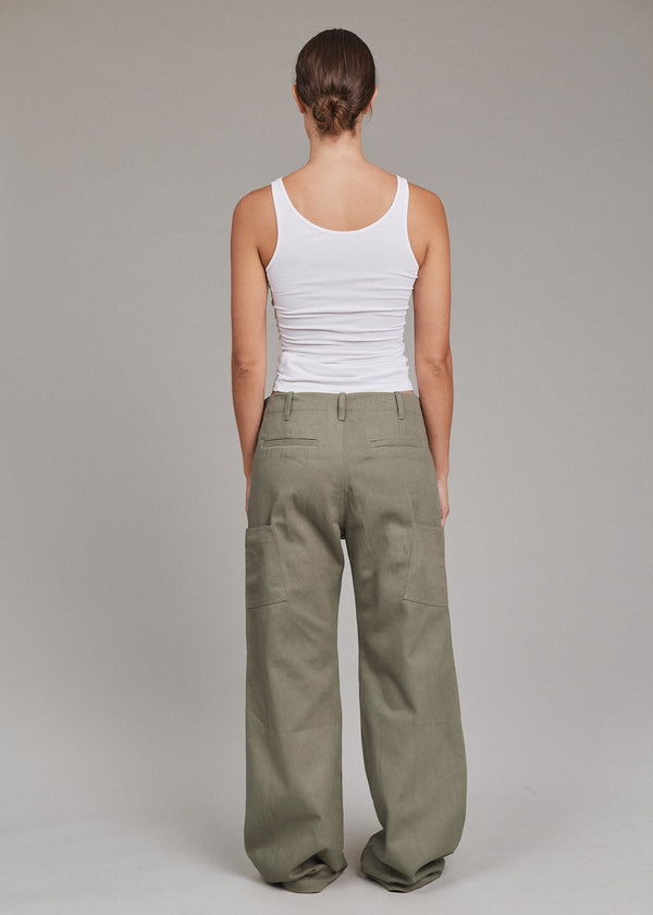 Acacia CADEN DENIM TROUSER - SPRING 2025 Loden