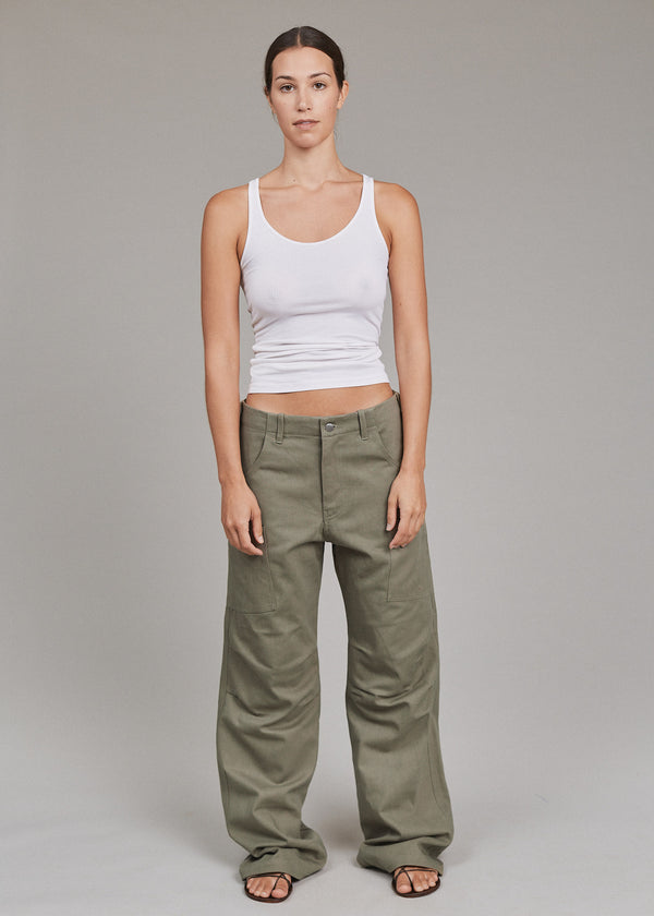 acacia CADEN DENIM TROUSER - SPRING 2025 Loden