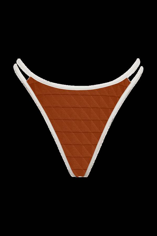 Acacia ELIA PIPED BOTTOM - RESORT 2025 Thistle