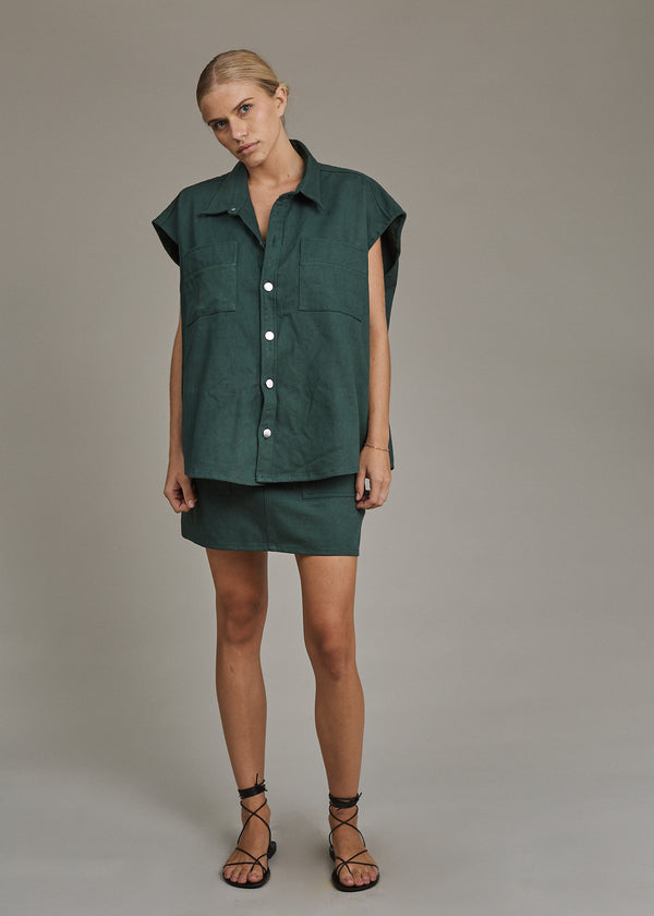 acacia ELIO DENIM JACKET - SUMMER 2025 Fir