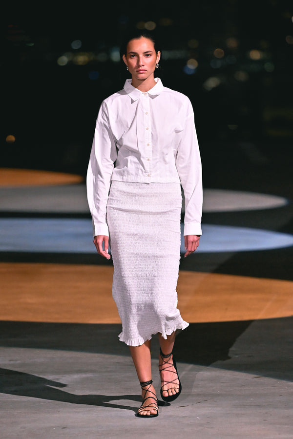 Acacia ELISE SKIRT - RESORT 2025 Umber