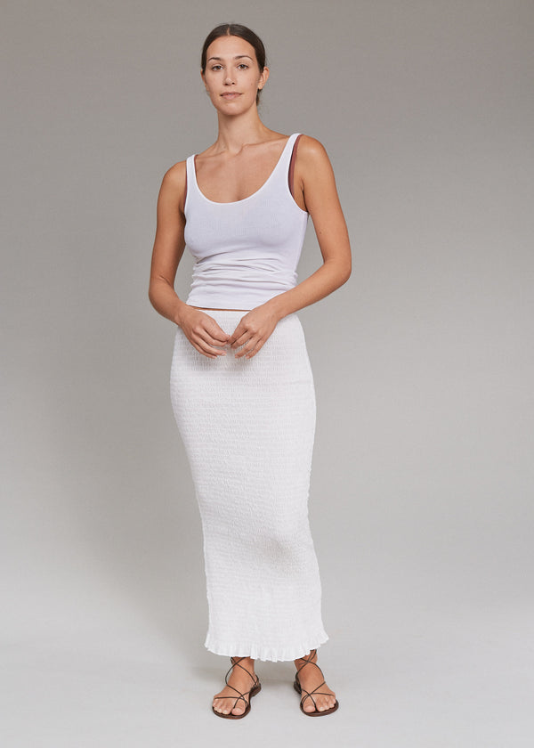 acacia ELISE SKIRT - RESORT 2025 Umber