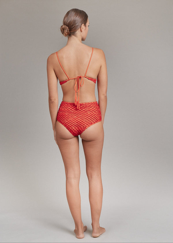 acacia FIORE CROCHET BOTTOM - SPRING 2025 Saffron